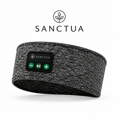 Sanctua Schlaf und Sport Kopfband Wireless, Lichtschutz, Hörschutz