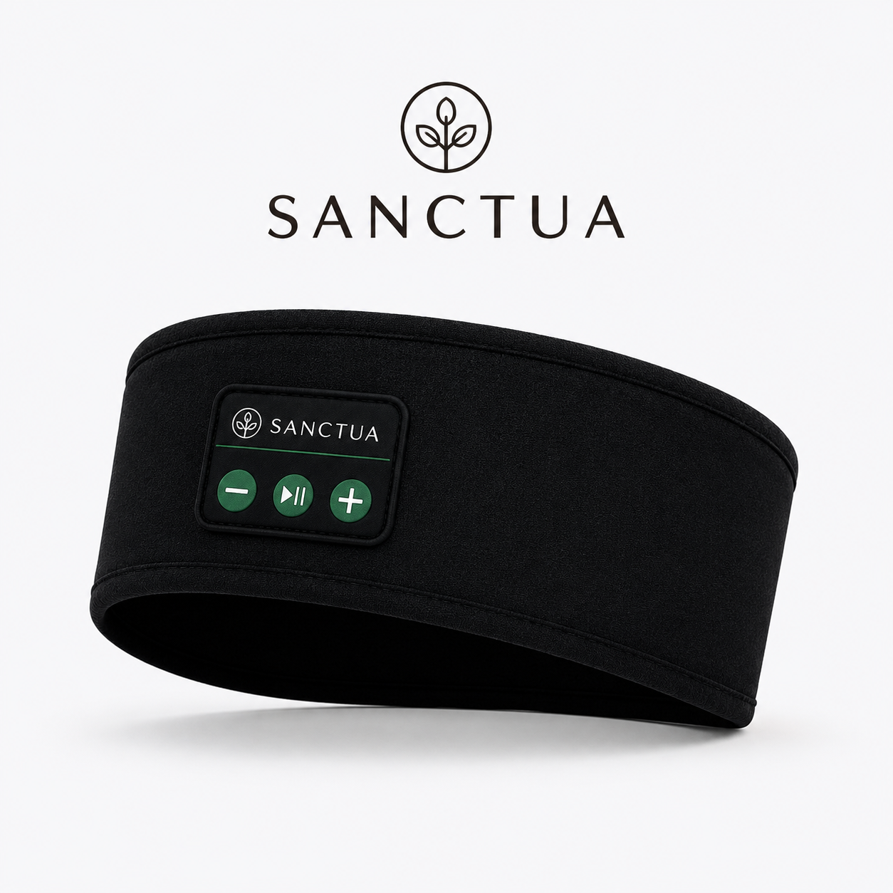 Sanctua Schlaf und Sport Kopfband Wireless, Lichtschutz, Hörschutz