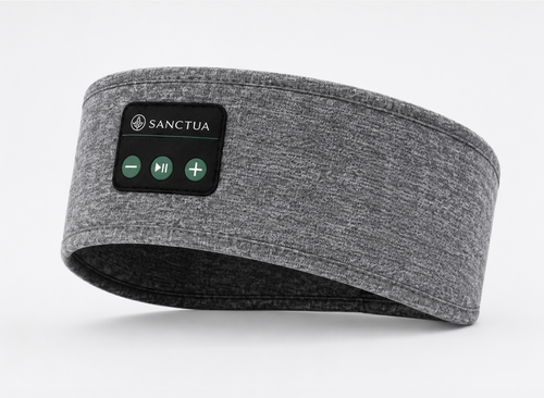 Bluetooth Schlaf und Sport Kopfband Wireless, Lichtschutz, Hörschutz