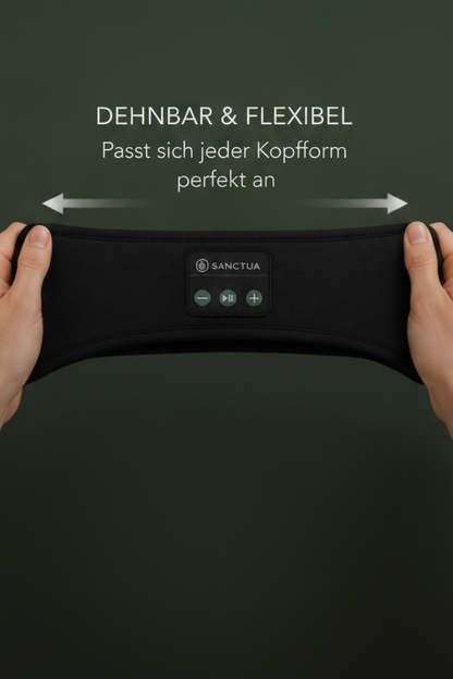 Bluetooth Schlaf und Sport Kopfband Wireless, Lichtschutz, Hörschutz